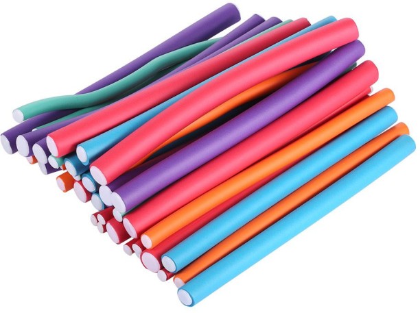 WINWAY Bendy Hair Rollers Small, Medium and Big Combo 3 Packs 30 total Hair Curler