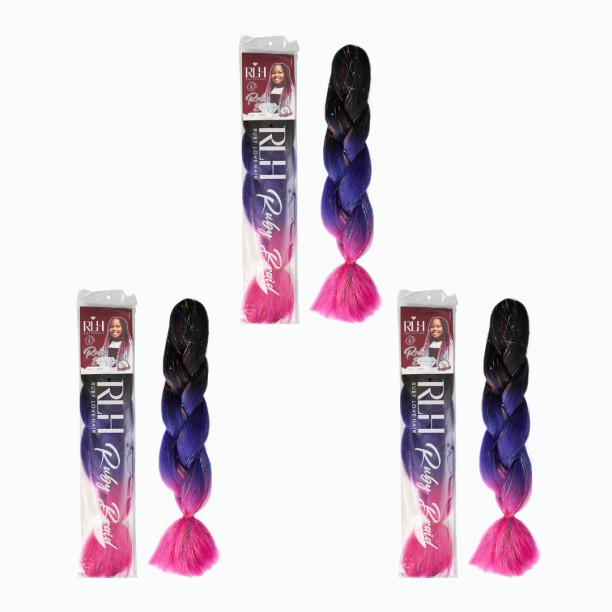 RUBY LOVE HAIR RLH_PINK_GLITTER Hair Extension