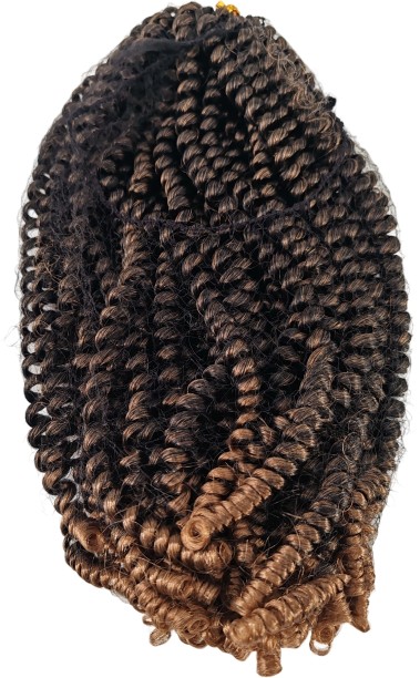 Umlozi Braids Pieces Spring Twist Brown M1B27 16inch 2 Pack Hair Extension