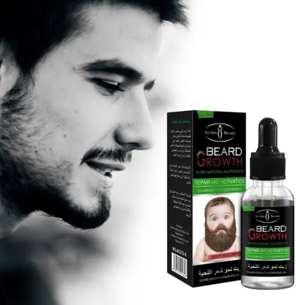 Aichun Beauty Beard Oil for Men 3 Pack Hair Oil