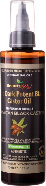 Beauty Pro Dark Potent Black Castor Oil Hair Oil
