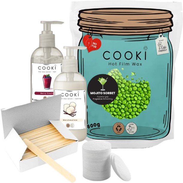 COOKI Mojito Sorbet Hot Film Waxing Bundle
