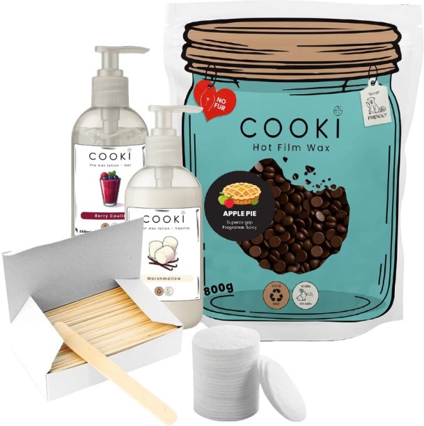 COOKI Apple Pie Hot Film Waxing Bundle