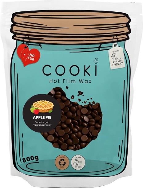 COOKI Wax Film Wax Beads - Apple Pie 800g