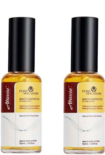 Abania 2PCS Argan Oil Hair Serum lightweight repair for dry damaged hair 100ml