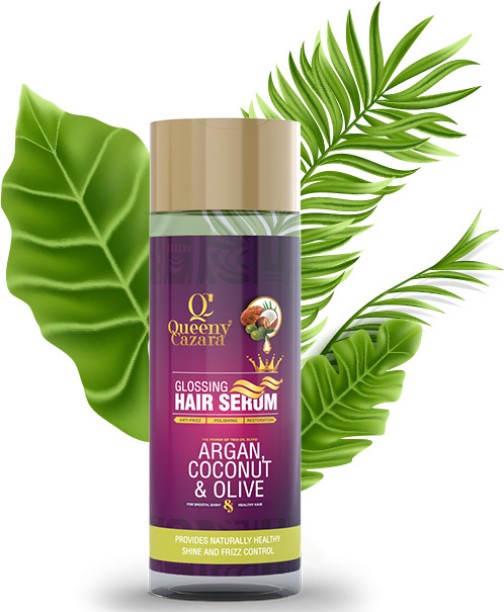 Queeny Cazara Coconut, Argan, and Olive Oil Hair Serum