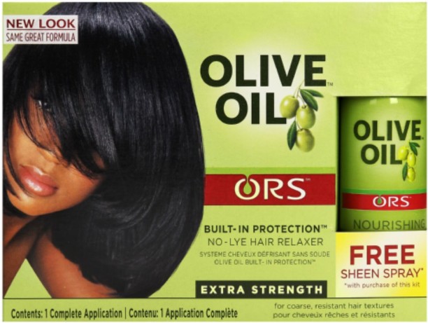 ORS Olive Oil No-Lye Hair Relaxer Value Pack Extra Strength All Hair Types