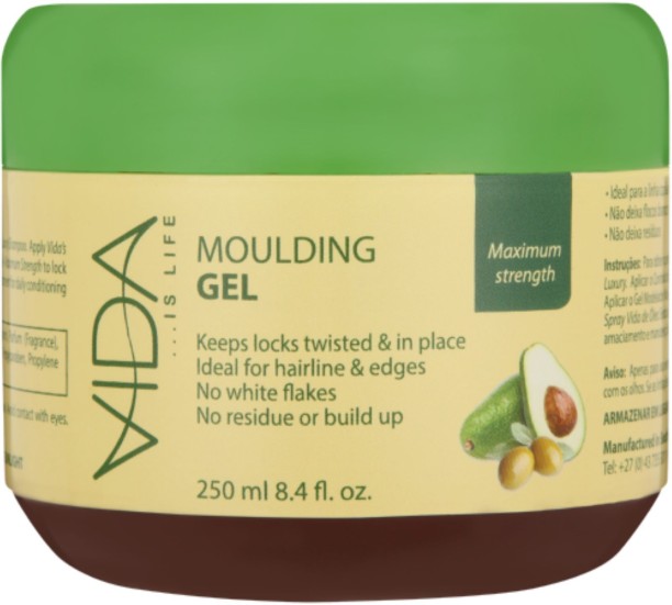 Vida Is Life Moulding Gel Maximum Strength 250ml Straight Hair