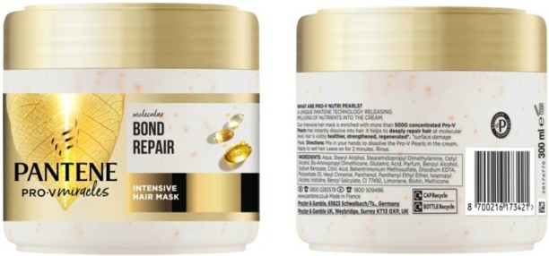 Pantene Pro-V Miracles Bond Repair Intensive Hair Mask All Hair Types