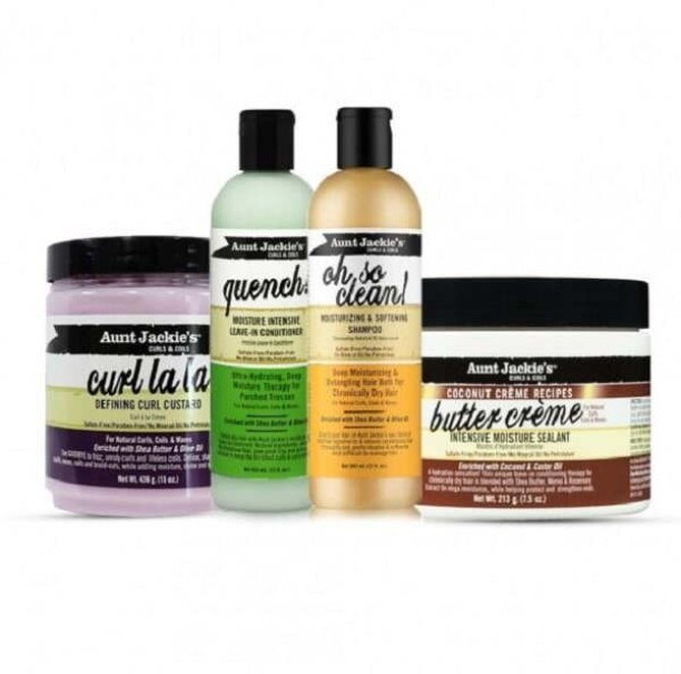 Aunt Jackies Natural Hair Maintenance Kit All Hair Types