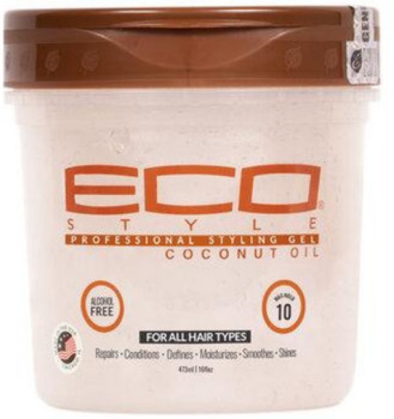 Eco Style Professional Coconut Oil Styling Gel All Hair Types