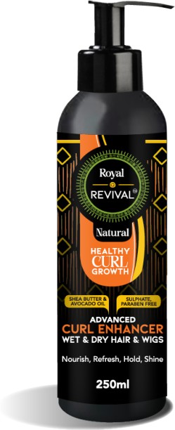 Royal Revival Advanced Curl Enhancer, Soft Curls for Natural Hair & Curly Wigs 250 ML Curl Hair
