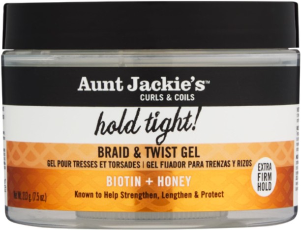 Aunt Jackies Biotin & Honey Braid Twist Gel All Hair Types