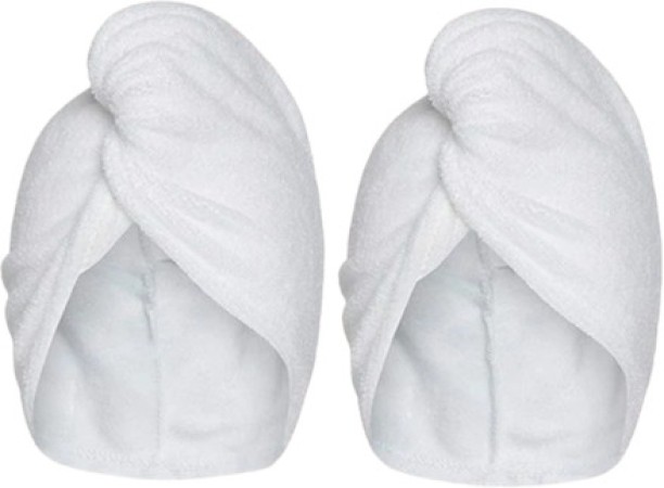 Dothome Microfibre Hair Towel Wrap - Pack of 2 All Hair Types