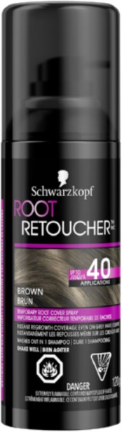 Schwarzkopf Root Retoucher Instant Root Cover Brown All Hair Types