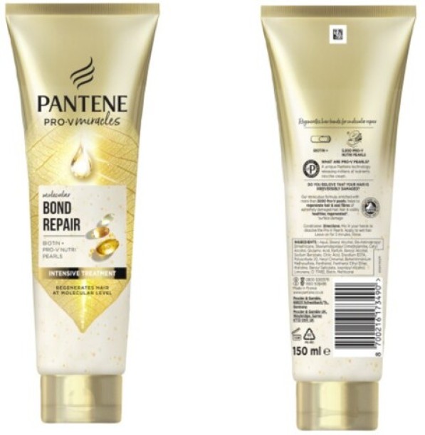 Pantene Pro-V Miracles Bond Repair Intensive Treatment All Hair Types