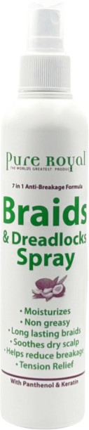 Pure Royal Braids & Dreadlock Spray Natural hair
