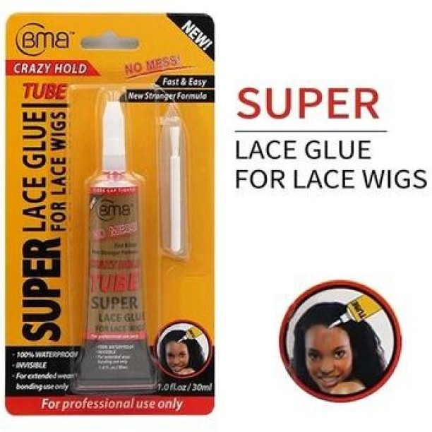 BMB Crazy Hold Super Lace Wig Glue for Longer Wear All Hair Types