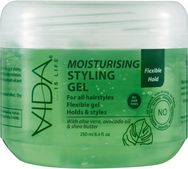 Vida Is Life Moisturising Styling Gel 250ml All Hair Types