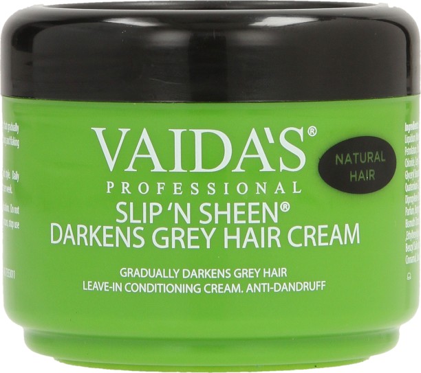 Vida is life Slip 'n Sheen Darkens Grey Hair All Hair Types