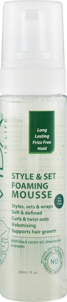 vida Style & Set Foaming Mousse All Hair Types