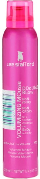 Lee Stafford Volumising Mousse Double Blow All Hair Types