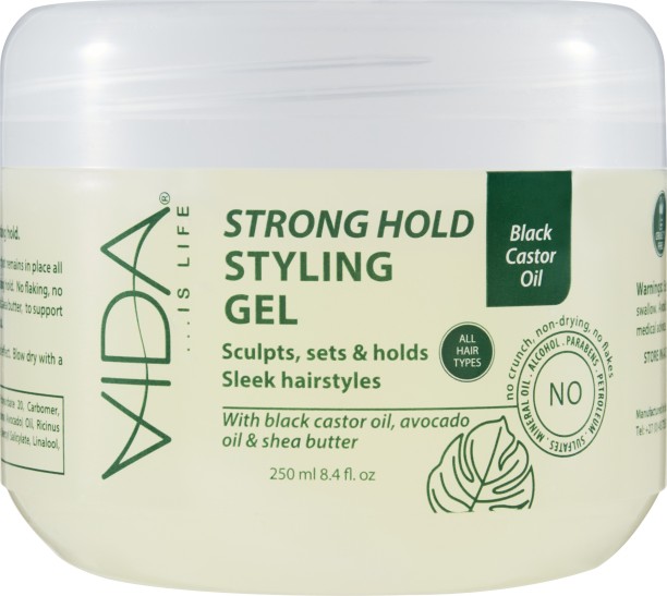 vida Strong Hold Styling Gel All Hair Types