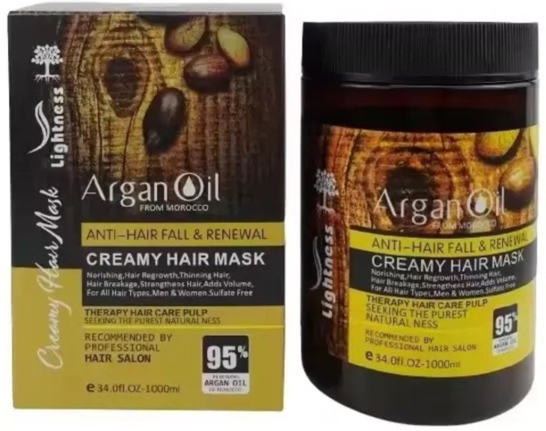 Lightness Argan Oil Anti Hair Fall & Renewal Creamy Hair Mask
