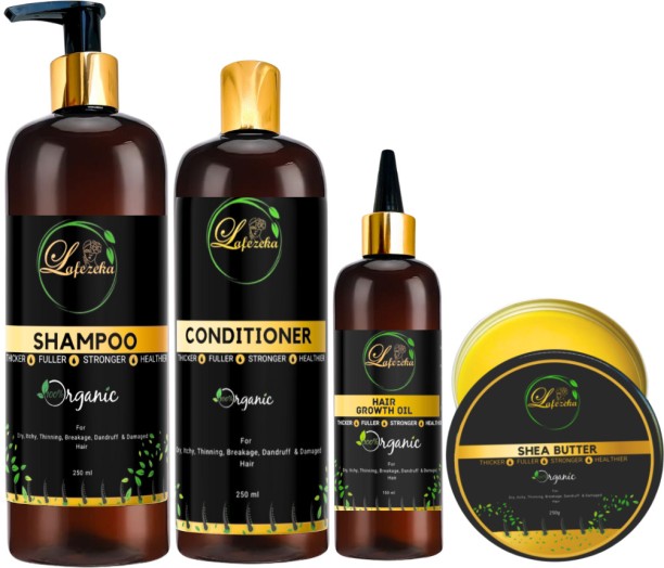 Lafezeka Natural Hair Growth & Scalp Treatment Set