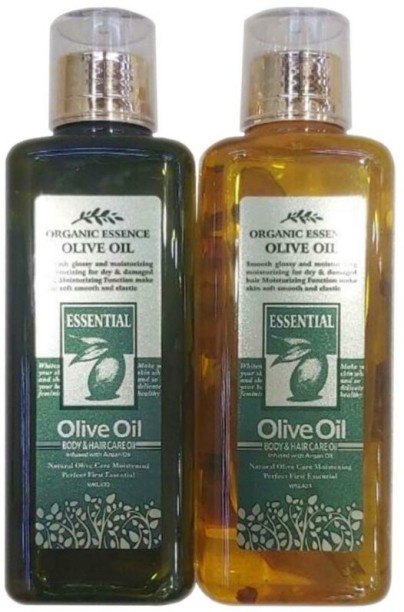 Organic essence Olive Oil Infused with Argan Oil & Rose Petals Hair Oil