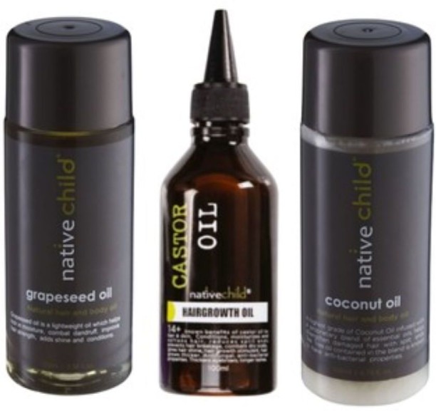 Nativechild Hot Oil Treatment Combo