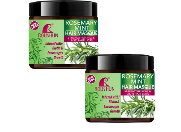 Roushun rosemary mint hair masque/ Hair mask/ Hair treatment produces