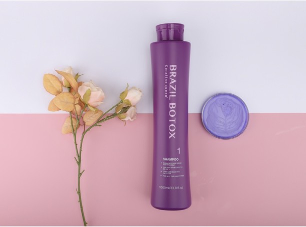 Keratine Queen Brazil Botox Shampoo Step 1