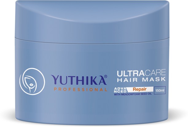 Yuthika Professional UltraCare Hair Mask For Women & Men, Total Repair for Damaged, Dry & Frizzy Hair, 150ml / 5.07 fl-oz