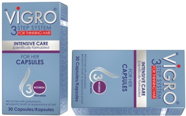 Vigro Intensive Care for Her – Hair Strength Capsules 30’s