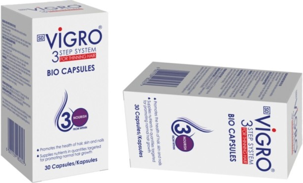 Vigro Bio-Capsules 30 Capsules-Protect scalp & follicles