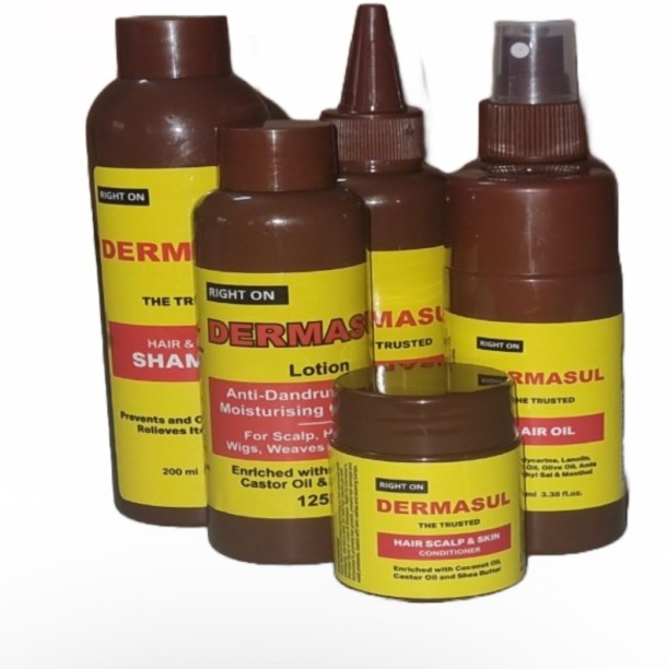 Right On Dermasul Hair Care Combo