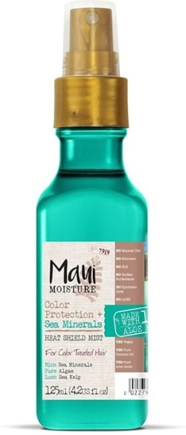 Maui Moisture Moisture Color Protection + Sea Minerals Heat Shield Mist spray