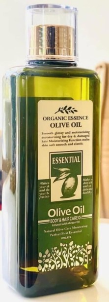 Organic essence Olive Oil Infused with Argan Oil & Rose Petals Hair Oil