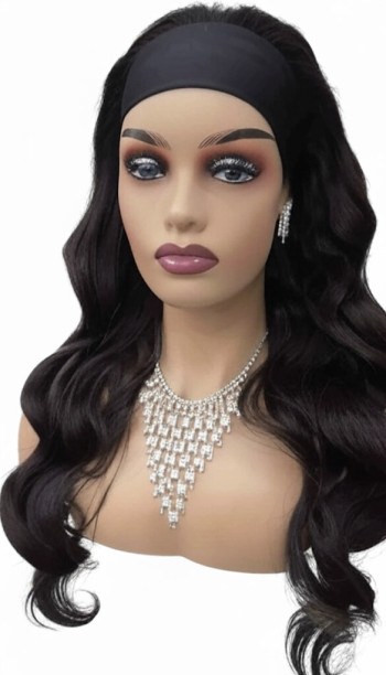 human blend Medium Hair Wig