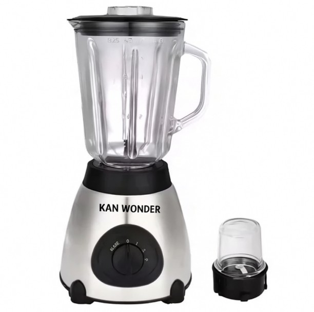 KAN WONDER 2 in 1 Heavy Duty 1.5L Electric Glass Blender 800 W Chopper, Stand Mixer