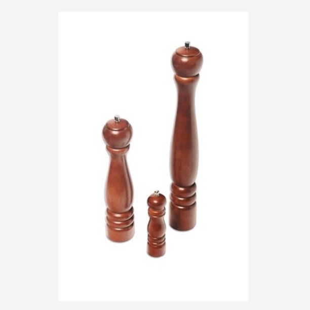 Charms Pepper Grinder Wooden - 150mm Manual Hand Muller Grinder