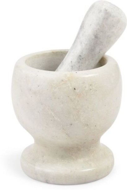 Crockery Centre Mortar & Pestel-Natural Manual Hand Muller Grinder