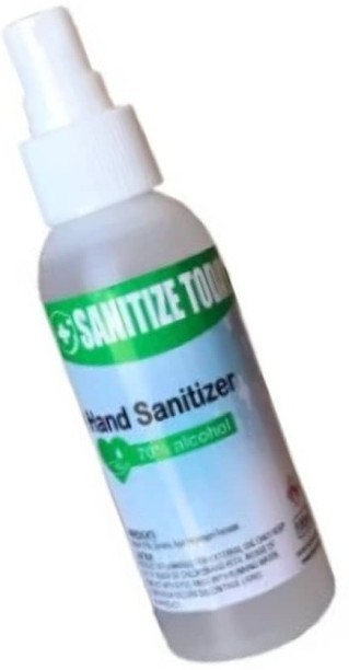 Sanitize Today 70% Alcohol Liquid Hand Sanitizer Spray Bottle For  Men & Women