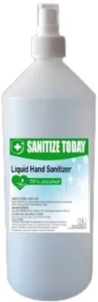 Sanitize Today 70% Alcohol Liquid Hand Sanitizer Spray Bottle For  Men & Women