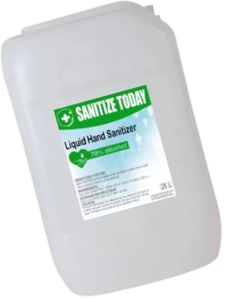 sanitize today 25L Liquid Hand Sanitizer Hand Sanitizer Can For  Men & Women