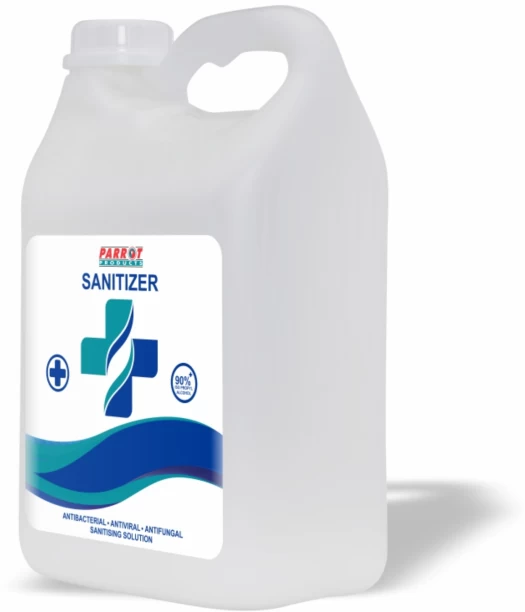 Parrot Products Hand Sanitizer 90% Isopropyl Alcohol Hand Sanitizer Bottle For  Men & Women