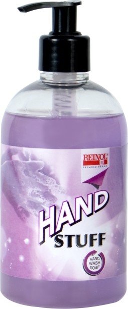 REINOL Hand STUFF Hand Wash Bottle + Dispenser For  Men & Women