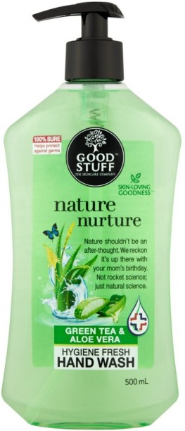 Good Stuff Nature Nurtur Hand Wash Bottle + Dispenser For  Men & Women