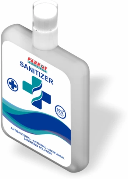 Parrot Products Hand Sanitizer 90% Isopropyl Alcohol Hand Sanitizer Bottle For  Men & Women
